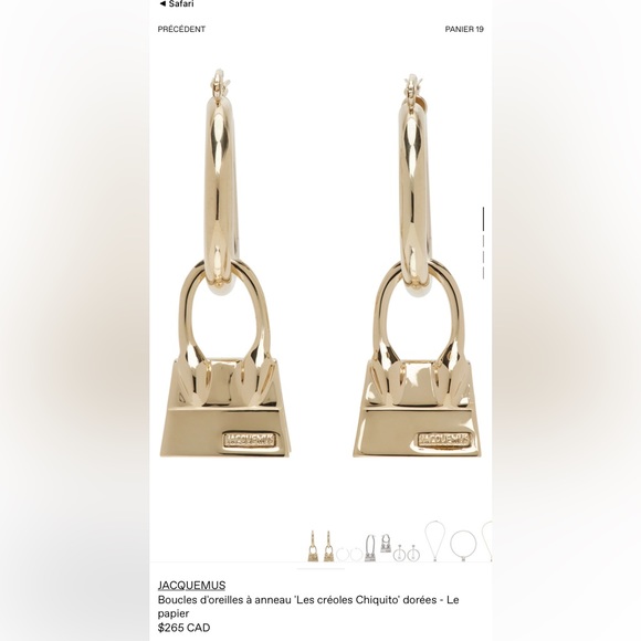 Chiquito Earrings like new! - Picture 1 of 3